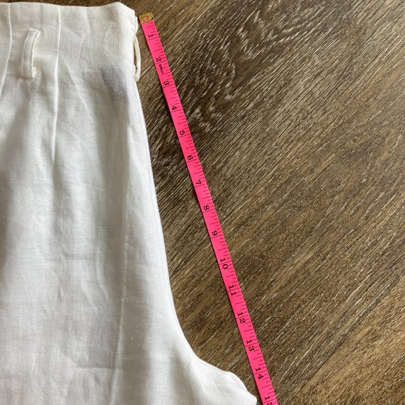 Excursion High Rise Linen Size 2 White Pants - Picture 7 of 10